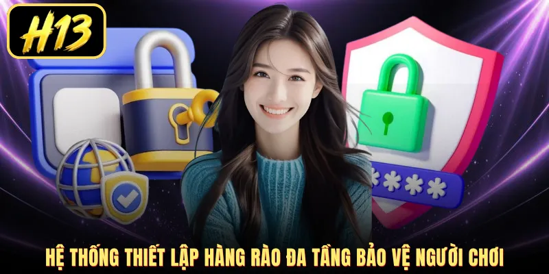 Hệ thống thiết lập hàng rào đa tầng bảo vệ người chơi